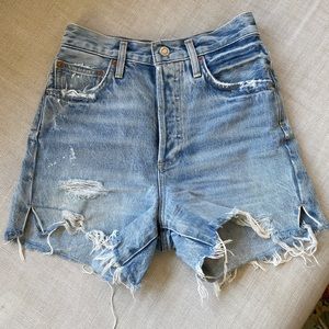 AGOLDE Dee Ultra High-Rise Shorts